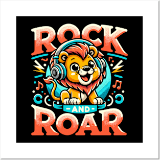 Rock And Roar Music Lover Posters and Art